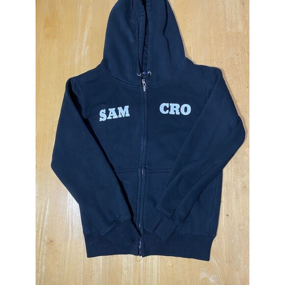 Sons Of Anarchy SAMCRO Full Zip Hoodie Women’s Hoodie Size Small 17pit2pit - Picture 1 of 5